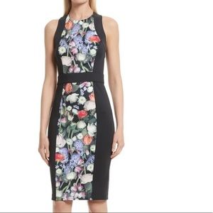 Akva Kensington Floral Body-Con Dress TED BAKER